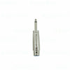 5x 3-Pin XLR Female to 1/4" 6.35mm Mono Male Plug Audio Cable Microphone Adapter - Sellabi
