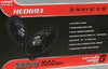 4x Cerwin-Vega XED693 6x9" 350W Max 3-Way Power Handling Coaxial Speakers - Sellabi