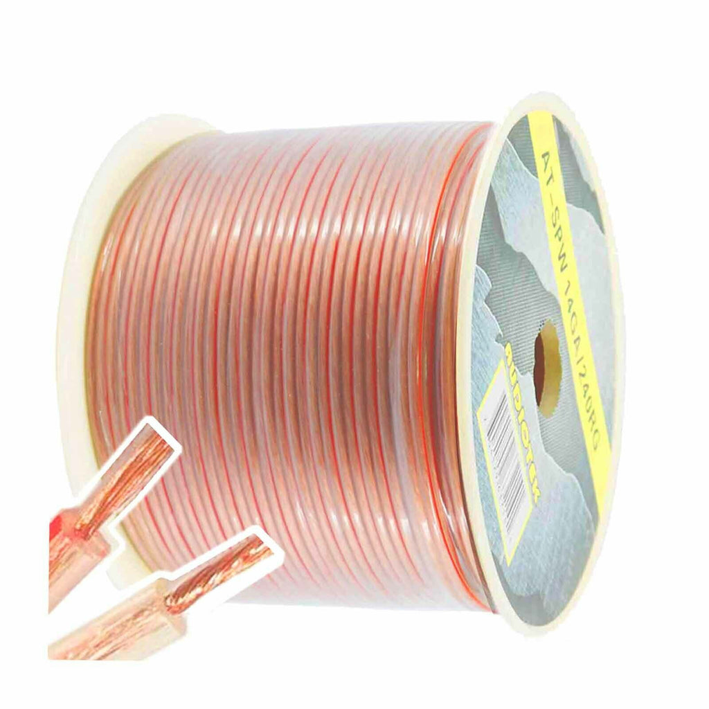 NEW Premium 240 Feet 14 Gauge AWG Power Speaker Wire Car Audio Stereo Cable - Sellabi