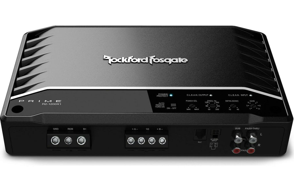 Rockford Fosgate Punch  R2-1200X1 Prime 2400 Watt 1 OHM Mono Amplifier Class D - Sellabi