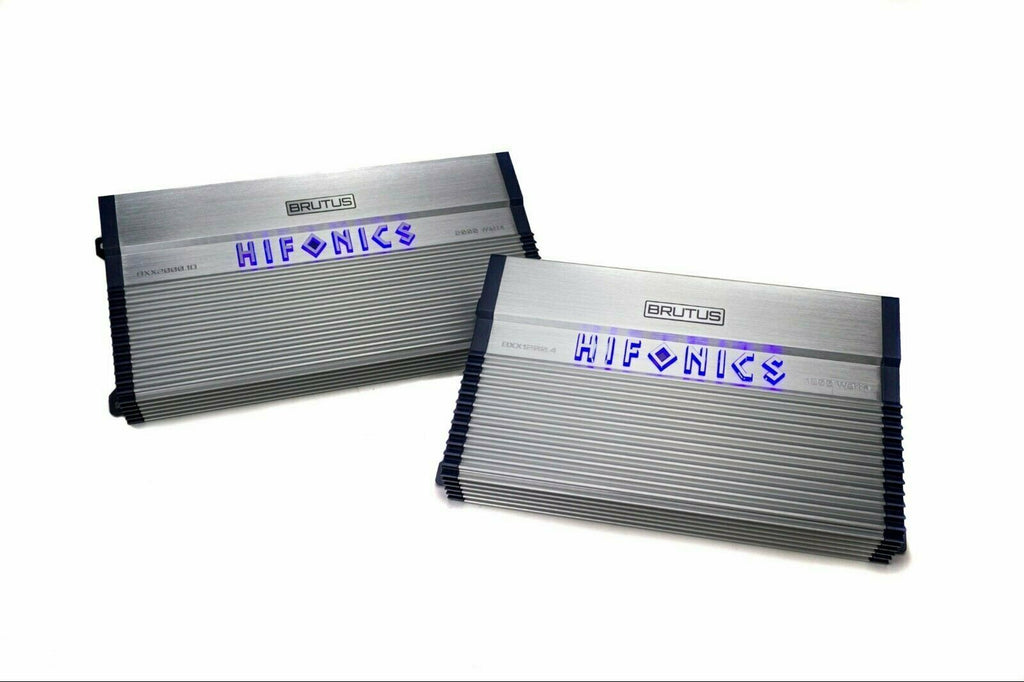 Hifonics BXX800.4 Brutus 800W RMS A/B 4 Channel Speaker Car Audio Amplifier - Sellabi