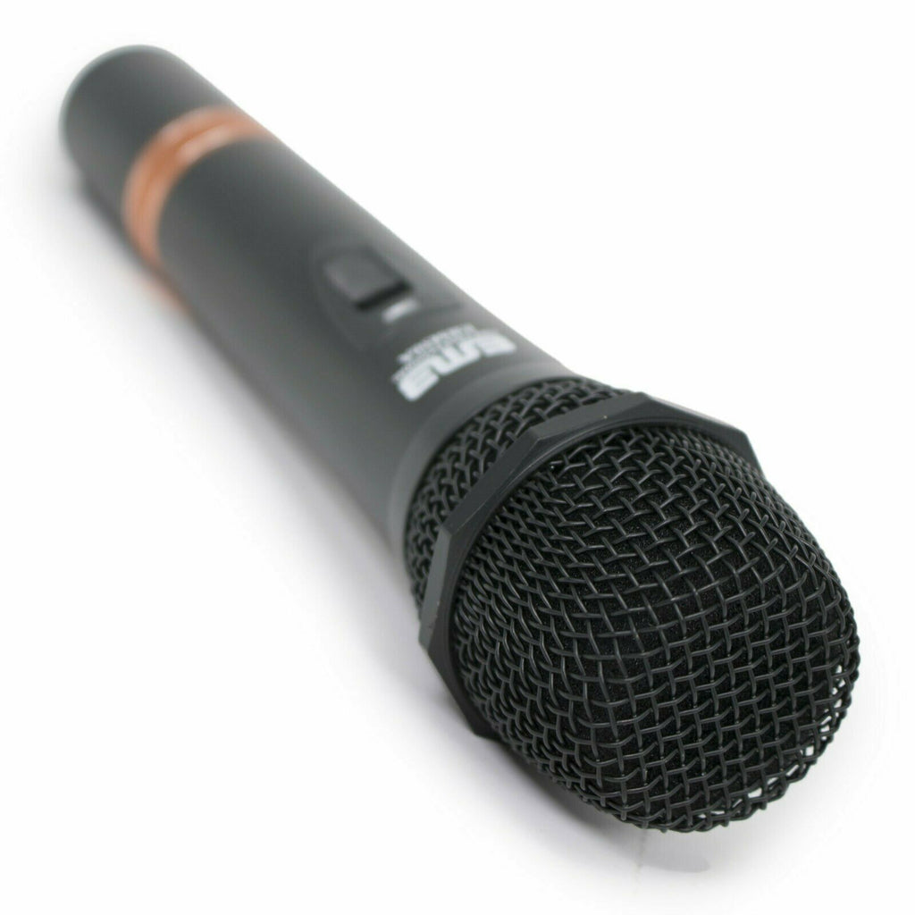 Vocal Karaoke Wireless Microphone System Dual Handheld 2 x Mic Cordless Receiver - Sellabi