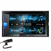 JVC KW-V25BT 6.2" Car DVD/CD  Bluetooth Monitor Sirius XM/iphone/Android +camera - Sellabi