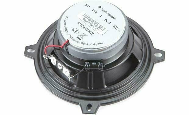 Rockford Fosgate Prime R1525X2 160W 5.25" 2-Way Coaxial Car Speakers - 1 Pair - Sellabi