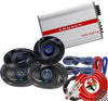 2x Autotek ATS693 6x9" + 2x ATS65CX 6x5" Speakers + Crunch SA-1100.4 Amp + Kit - Sellabi