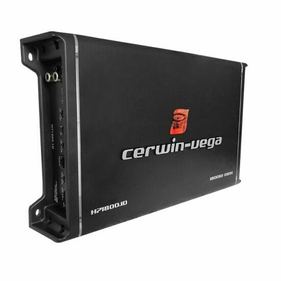 Cerwin-Vega H71800.1D Class D 1-Channel 1800W Amplifier with Bass Control Knob - Sellabi
