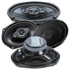 4x Kenwood KFC-6996PS 6"x9" 5-Way 1300 Watt 4 ohms Custom Fit Car Audio Speakers - Sellabi