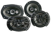 Soundstream AF.653  6.5" 300W Max 3-Way + AF.694 6x9" 500W Max 4-Way Speakers - Sellabi