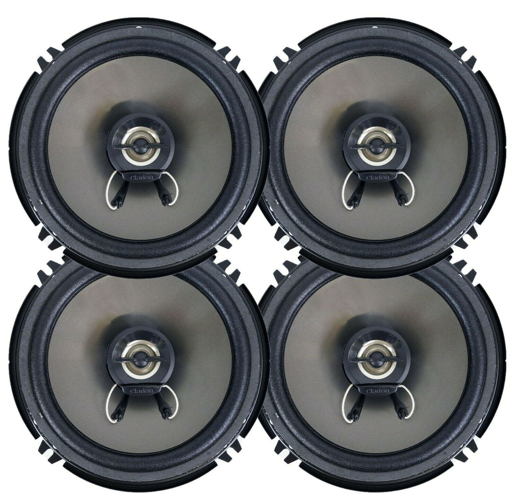 4X Clarion SE1625R 600W MAX Power 6.5"  2-Way Coaxial Car Audio Speakers - Sellabi