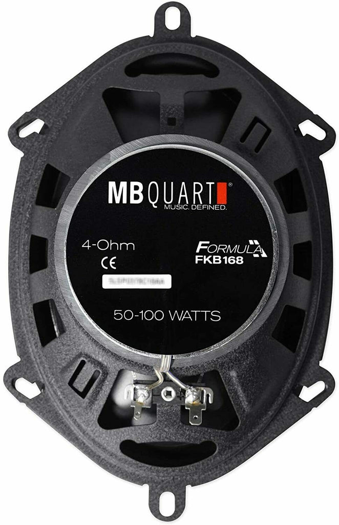 MB Quart FKB168 Formula 5x7 / 6x8" 100W Max Power 2-way Coaxial Speakers - Pair - Sellabi