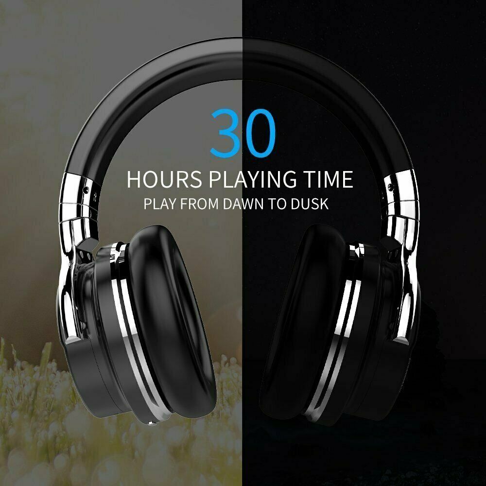 Cowin E7 Active Noise Cancelling Bluetooth Headphone w/ Built-in Microphone - Sellabi