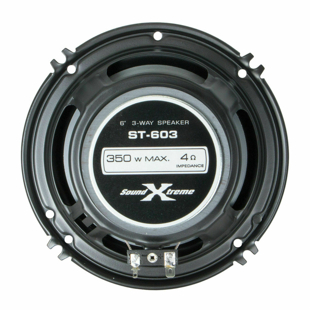 2x Soundxtreme ST-680 6"x8" 350W Speakers + 2x ST-603 350W Speakers - Sellabi