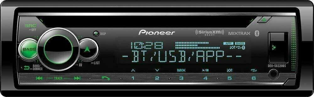 Pioneer DEH-S6200BS 1-DIN CD Player Bluetooth + 4x JVC CS-J620 6.5" 300W Speaker - Sellabi