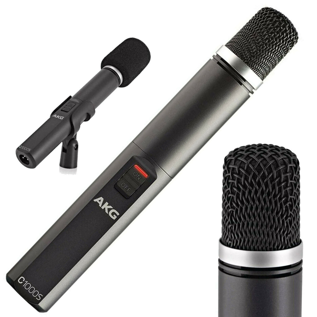 AKG C1000S High-Performance Small Diaphragm Condenser Microphone - UC - Sellabi