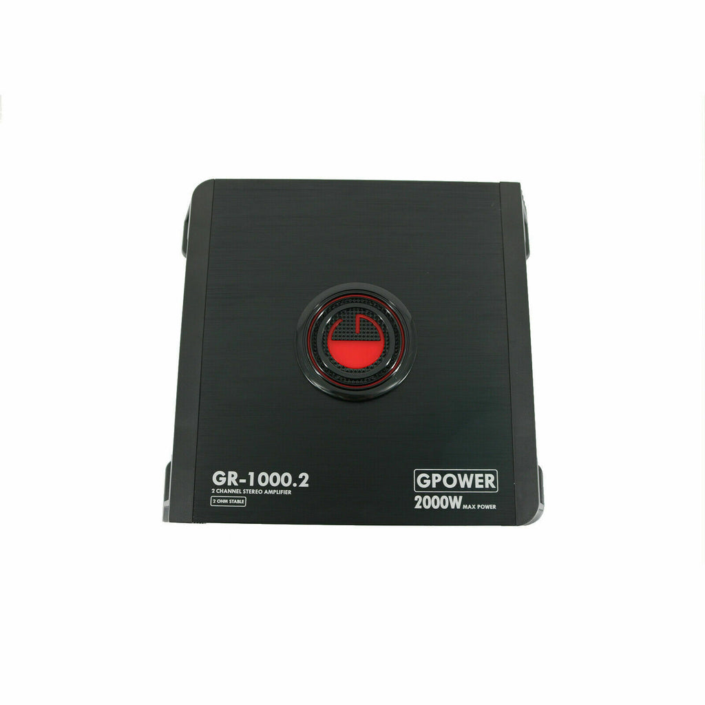Rockford Fosgate R2-2X12 Subwoofer Enclosed + Gravity GR1000.2 Amplifier + Kit - Sellabi