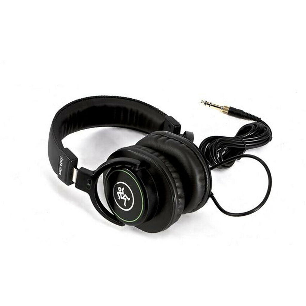 2 - Mackie MC-100 Pro Closed-Back Padded Headband 1/4" Adapter Headphones - Sellabi