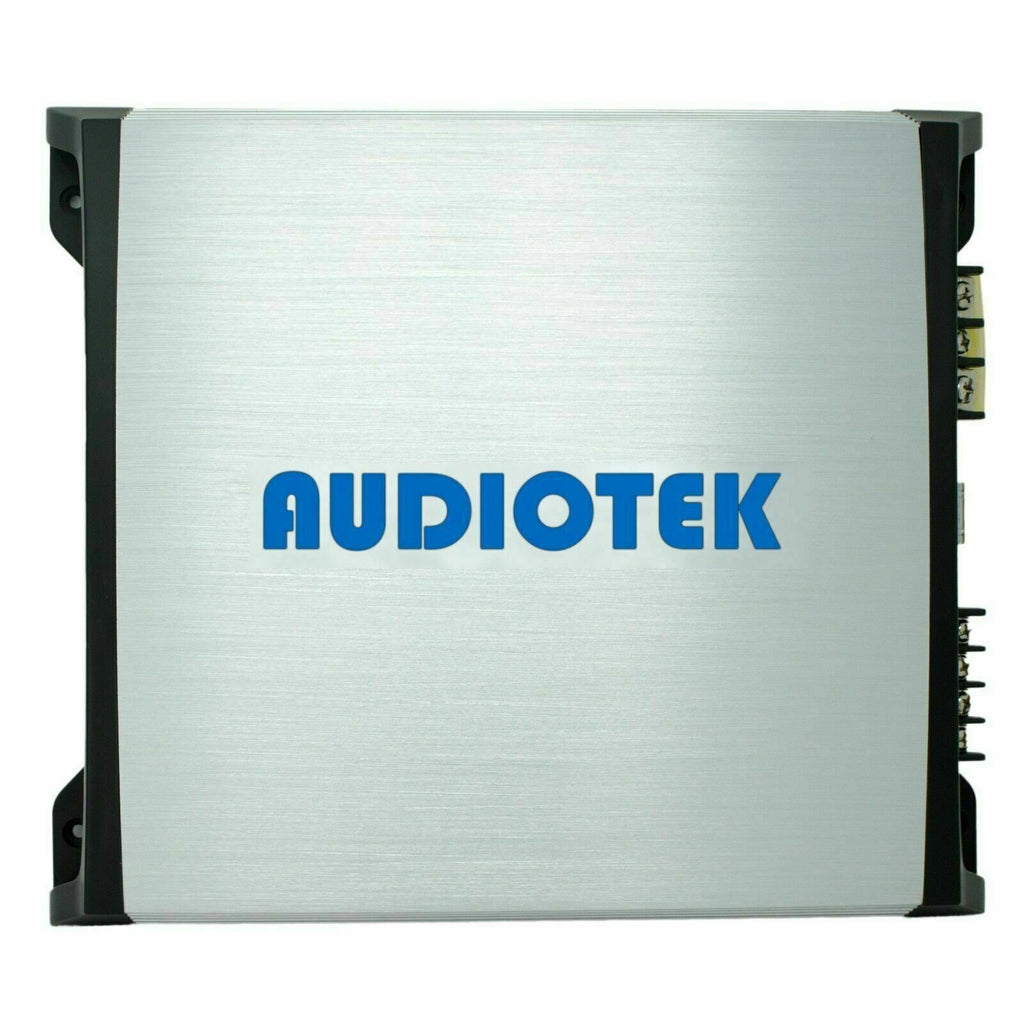 Audiotek AT920S 2 Channels 2000 WATTS Bridgedable Car Amplifier + 4 Gauge Kit - Sellabi