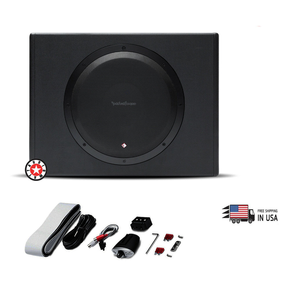 Rockford Fosgate P300-12 300W 12" Single Powered Bass Sub Enclosure Amp- UC - Sellabi