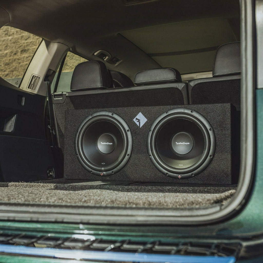Rockford Fosgate R2-2X12 Dual Subwoofer 12" 1000W Peak Sealed Loaded Enclosure - Sellabi