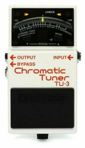 Boss TU-3 Chromatic Tuner Electric Guitar & Bass Tuning Pedal - UC - Sellabi