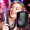 EMB 1500W 15" inch BLUETOOTH TAILGATE PA DJ PARTY SPEAKER LIGHTS REMOTE MIC - Sellabi