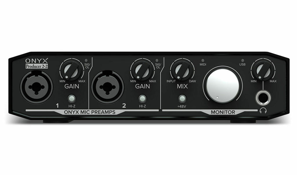 Mackie Onyx Producer 2.2 2x2 USB Audio MIDI Recording Studio Interface -UC - Sellabi