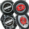 2x Soundxtreme ST-680 6"x8" 350W + 2x  ST-503 5.25" 320W Car Audio Speakers - Sellabi