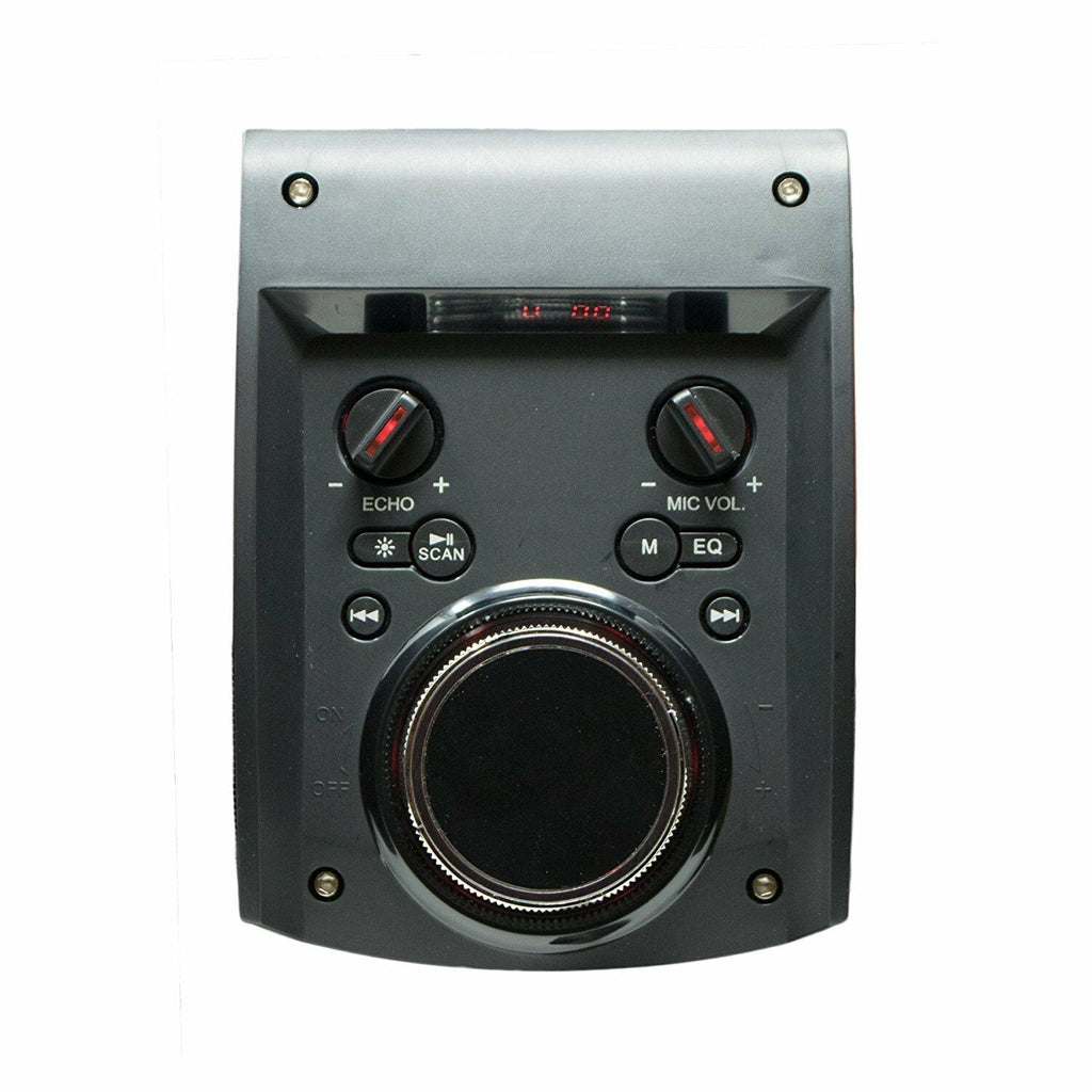 Boombox Street Disco Stereo Speaker, Rechargeable Battery & Headphone Work w/ BT - Sellabi