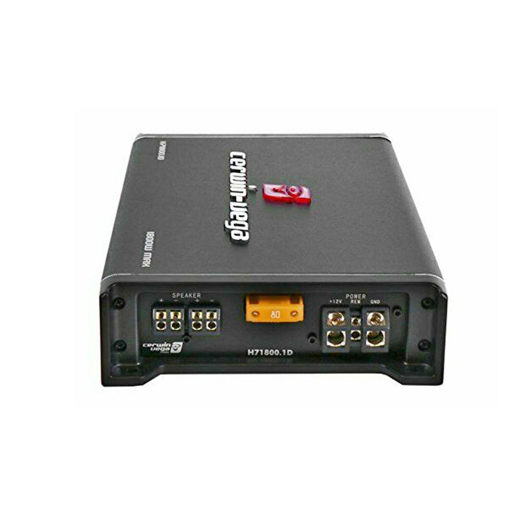 Cerwin-Vega H71800.1D Class D 1-Channel 1800W Amplifier with Bass Control Knob - Sellabi