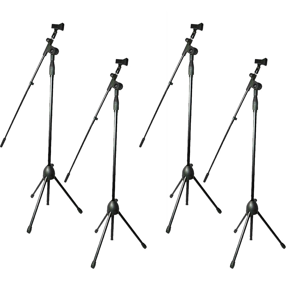 4x EMB MS07 Pro Telescoping Microphone Stand Tripod Stage Studio Arm Holder - Sellabi