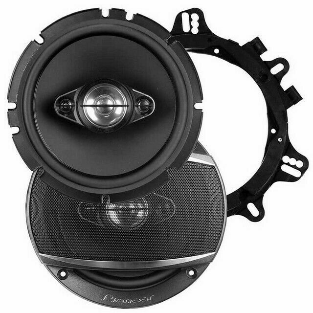 Pioneer TS-A1687S 6.5" 4-Way 350 Watt Max Power Car Audio Coaxial Speaker -Pair - Sellabi