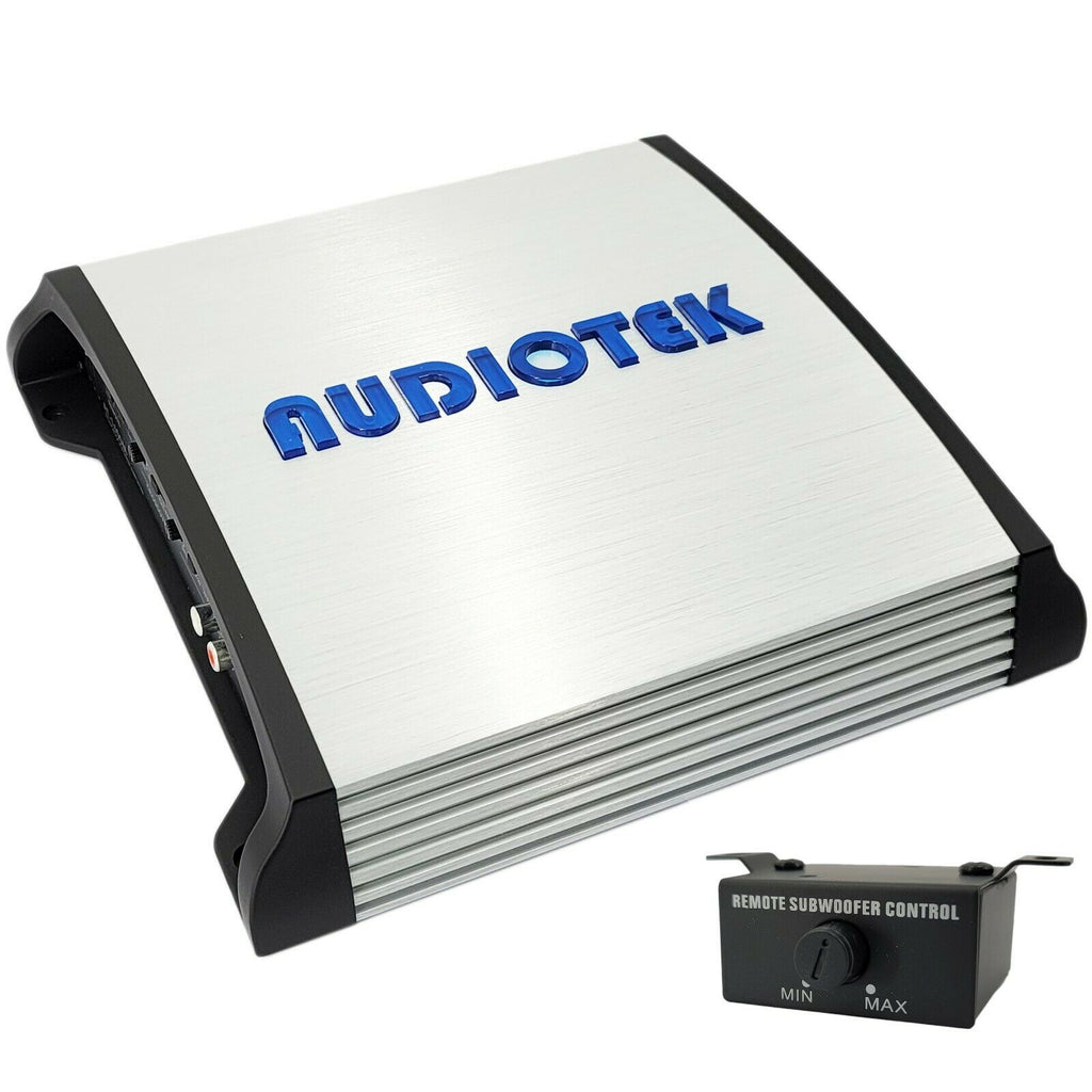 Audiotek AT1600M 1 Channel 1600 Watts Max Power Monoblock Car Audio Amplifier - Sellabi