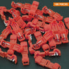 100 T-Taps Insulated Wire Terminal Connectors Combo Set 14-16 10-12 18-22 Red - Sellabi