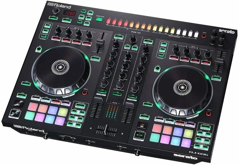 Roland DJ-505 Two-Channel, Four-Deck DJ Controller -UC - Sellabi