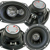 2x Cerwin Vega XED62 6.5" 2-Way 600W Speakers + 2x XED693 300W 6"x9" Speakers - Sellabi