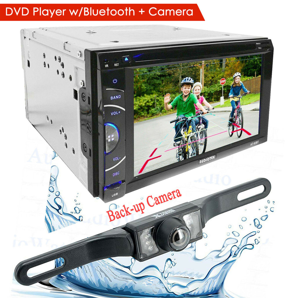 NEW 6.2" DIN TOUCHSCREEN CAR STEREO DVD BLUETOOTH STEREO HD MP5 MP3 Player - Sellabi