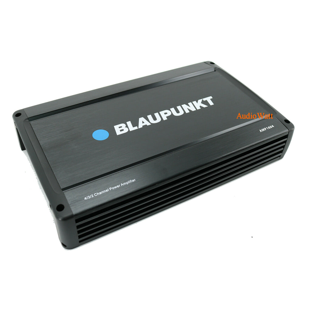 BLAUPUNKT AMP1604 4 CHANNEL FULL RANGE CAR AMP AMPLIFIER 1600W MAX PEAK POWER - Sellabi
