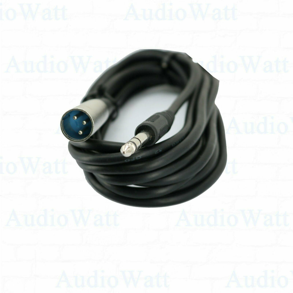 1X Balanced Interconnect Studio Cable, 1/4 in TRS to XLR3M, 6ft  DJ Sound Audio - Sellabi