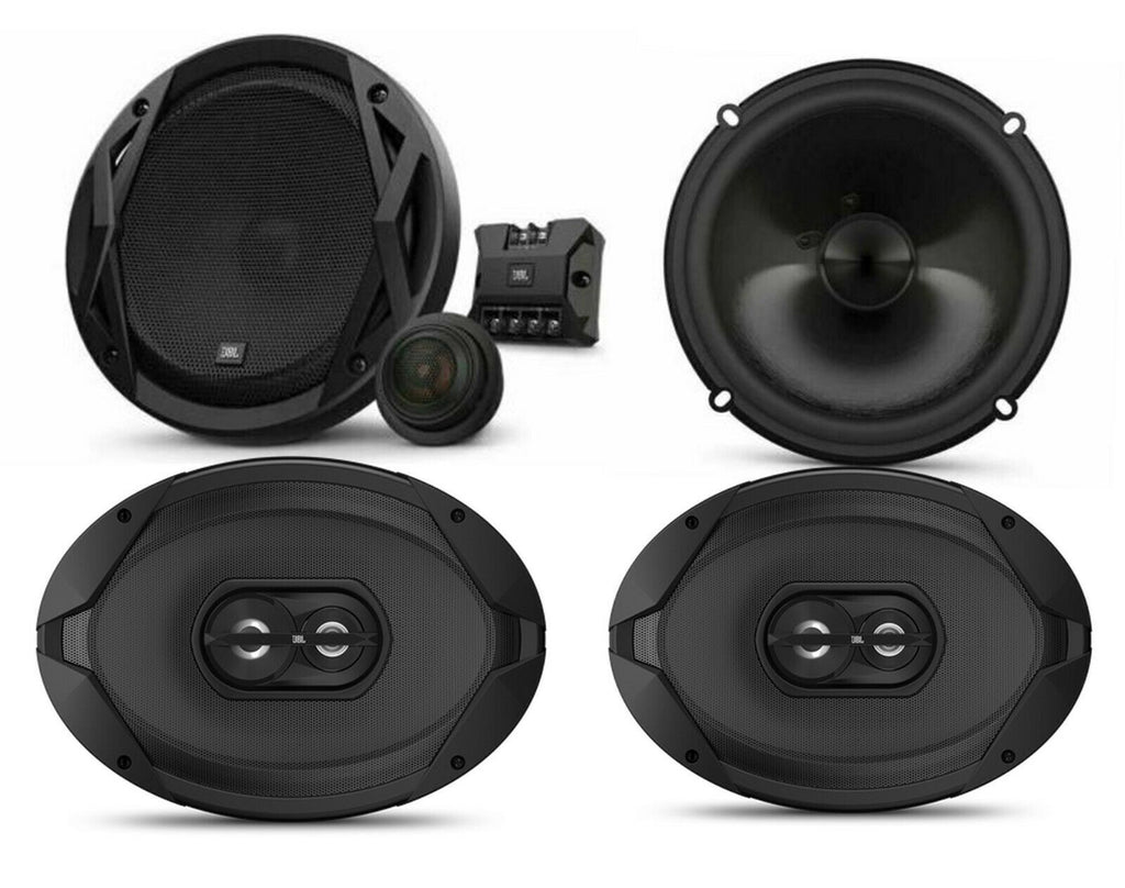 2x JBL Club 6500C 360W 6.5" Component Speakers + 2x GT7-96E 6x9” 3-way Speakers - Sellabi