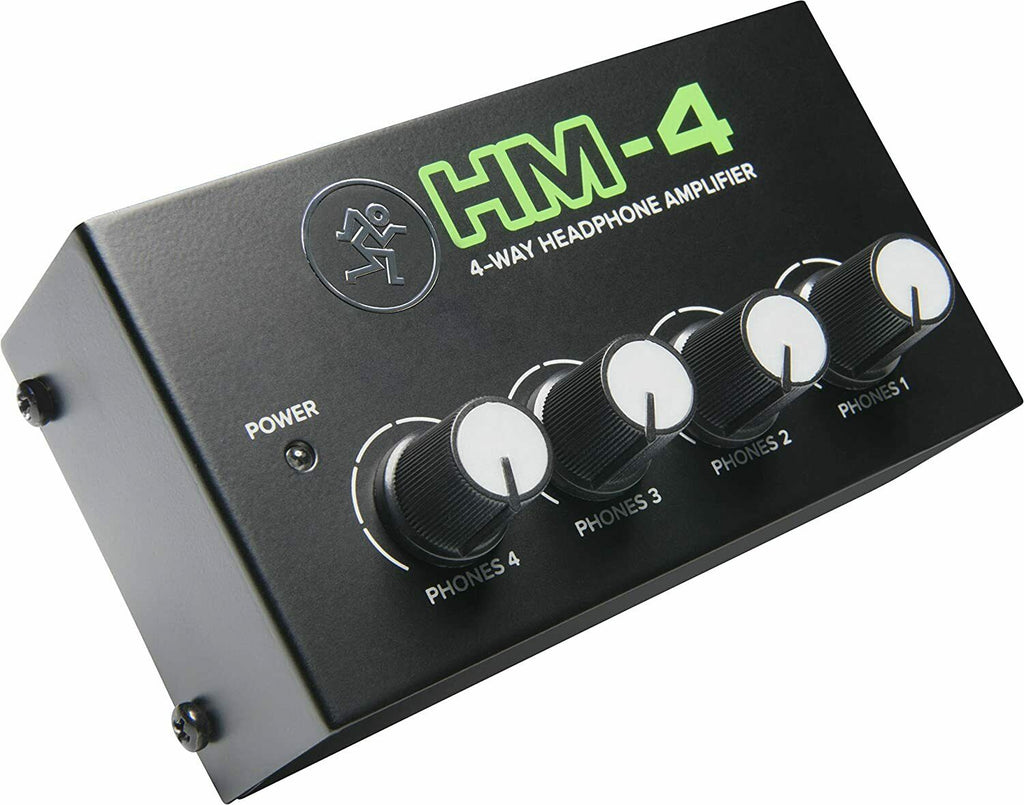 Mackie HM4 , 4-Way Headphone Amplifier Mixer Accessory x 4 headphones No box-UC - Sellabi