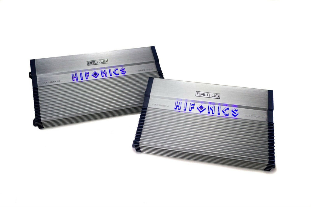 Hifonics BXX1200.4 Brutus 1200W RMS A/B 4 Channel Speaker Car Audio Amplifier - Sellabi