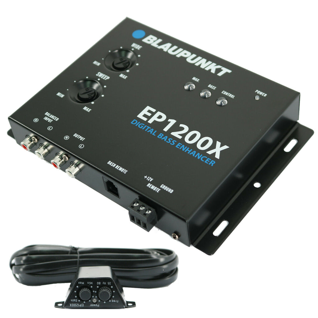 BLAUPUNKT EP1200X CAR AUDIO DIGITAL BASS RECONSTRUCTION PROCESSOR w/ REMOTE - Sellabi