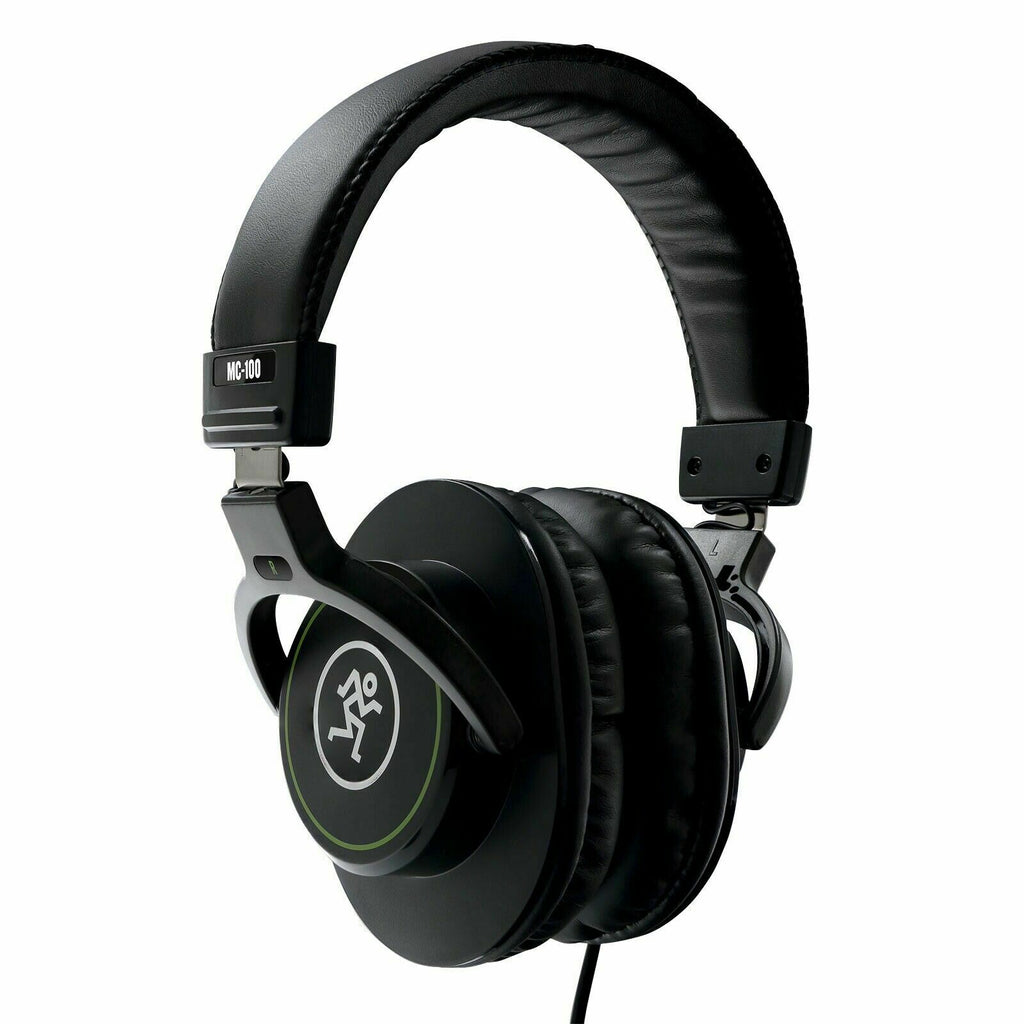 Mackie MC-100 Professional Closed-Back Headphones Padded Headband 1/4" Adapter - Sellabi