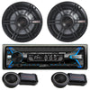 Audiotek AT-249BT Digital Receiver Bluetooth + 2x Crunch CS65C 6.5" 300W Speaker - Sellabi