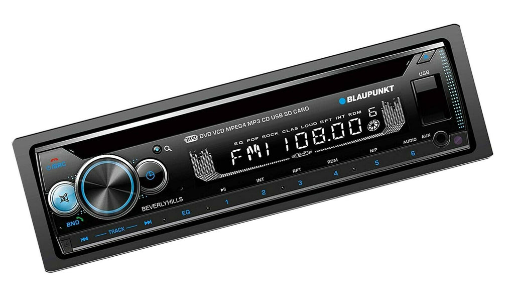 Blaupunkt Car Audio 1-Din Bluetooth CD  Receiver + 2x 6.5" 600W Speakers - Sellabi