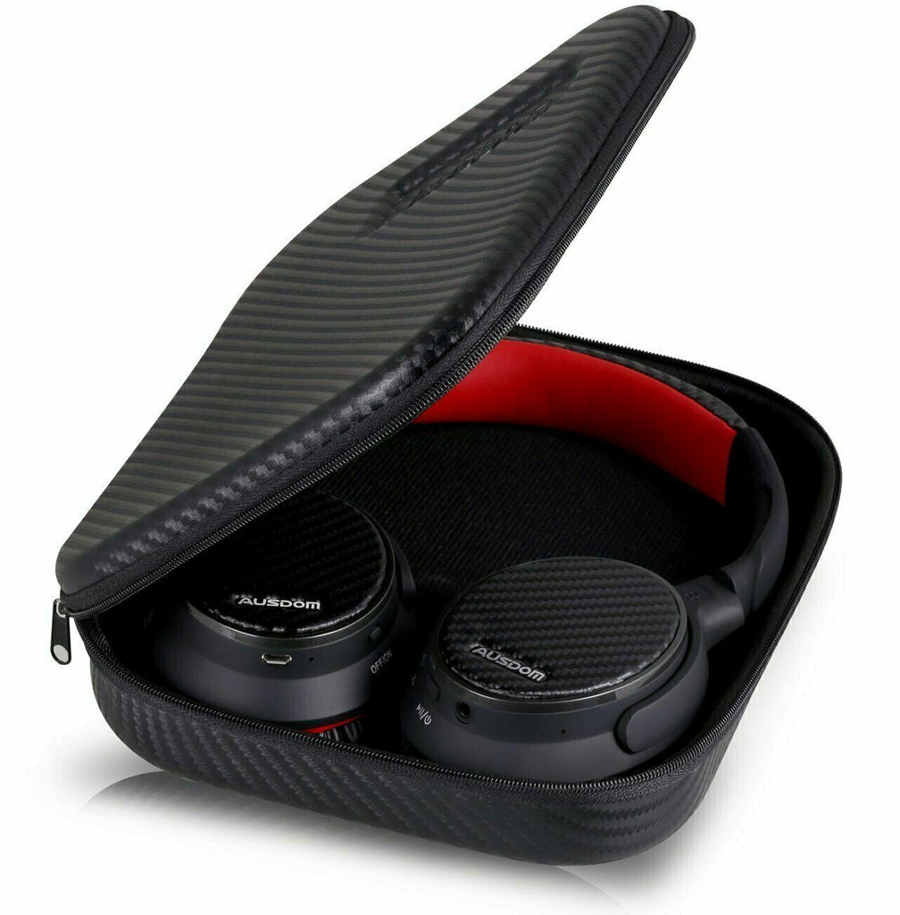 AUSDOM ANC7 Active Noise Cancelling Wireless Headphones w/ Bluetooth, Carry Case - Sellabi