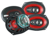 4X Audiobank AB6970 6x9" 1400 Watt 2 Pair Max 3-Way Car Audio  Coaxial Speakers - Sellabi