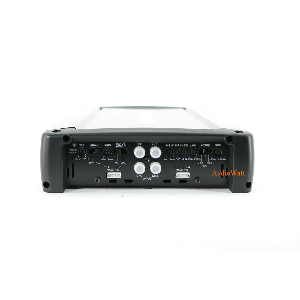 BLAUPUNKT AMP1604 4 CH 1600W AMP + 4x SPEAKERS 6"x9" 1500W + 4 GA AMP KIT - Sellabi