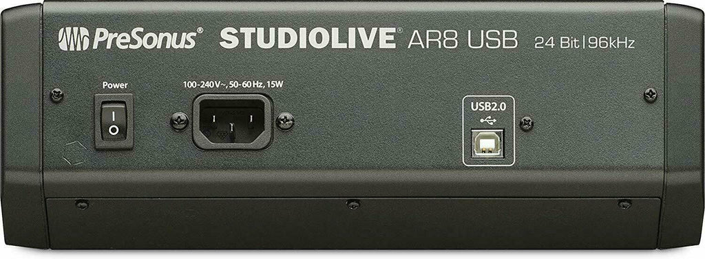 PreSonus StudioLive AR8 USB 8-Channel Hybrid Performance Digital Recording Mixer - Sellabi