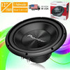 1x Pioneer TS-A300D4 1500 Watts 12" Dual Voil Coil 4-Ohm Car Subwoofer A-Series - Sellabi